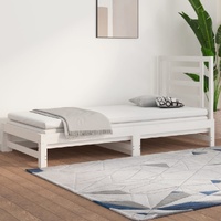 Bournville Pull-out Day Bed 2x(92x187) cm Solid Wood Pine