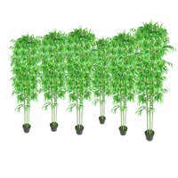 Bamboo Artificial Plants Home Decor