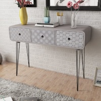Console Table with 3 Drawers