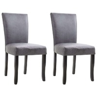 Dining Chairs Faux Suede Leather