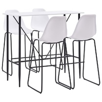 5 Piece Bar Set Plastic