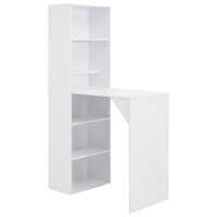 Bar Table with Cabinet 115x59x200 cm