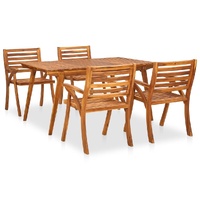 Garden Dining Set Solid Acacia Wood