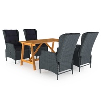 5 Piece Garden Dining Set