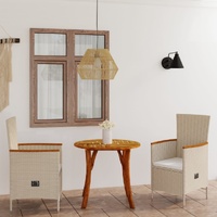 Garden Dining Set Beige