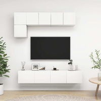 Ensley 5 Piece TV Cabinet Set Engineered Wood