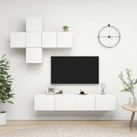 Waupun 7 Piece TV Cabinet Set Engineered Wood