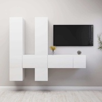 Clevedon TV Cabinet Set Engineered Wood