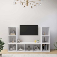 Cahokia TV Cabinets 3 pcs 107x35x37 cm Engineered Wood