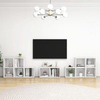 Huddersfield 8 Piece TV Cabinet Set Engineered Wood