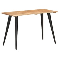 Dining Table with Live Edges Solid Acacia Wood