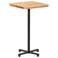 Bar Table Round Rough Mango Wood