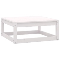 Garden Footstool 70x70x30 cm Solid Pinewood