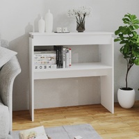 Console Table 80x30x80 cm Engineered Wood
