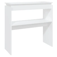 Console Table 80x30x80 cm Engineered Wood