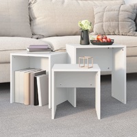 Nesting Coffee Tables 3 pcs Engineered Wood