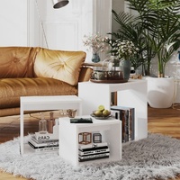 Nesting Tables 3 pcs Engineered Wood