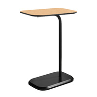 Sarantino Beveled Edge C-Shaped Side Table