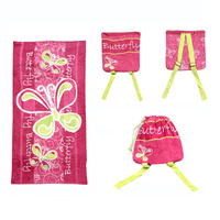 Kids Beach Towel N Bag 
