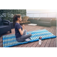 Day bed Roll Out Mattress XL Large Foldout Mat relaxation day bed camping or Yoga Matt Natural Kapok Filled