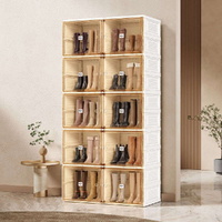 Cubes Storage Folding Shoe Cabinet