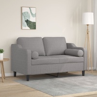 Onondaga 2-Seater Sofa with Pillows&Cushions Fabric
