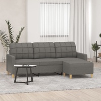 Coventry 3-Seater Sofa with Footstool Fabric