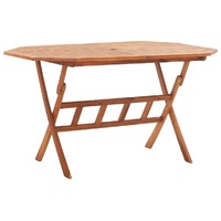 Folding Garden Table Solid Wood Acacia
