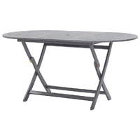 Folding Garden Table Solid Acacia Wood