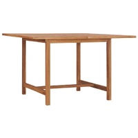 Garden Dining Table 110x75 cm Solid Wood Teak
