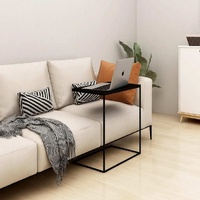 Side Table 55x35x66 cm Engineered Wood