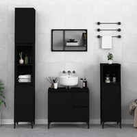 Bathroom Cabinet 30x30x190 cm Engineered Wood