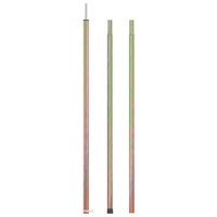 Telescopic Tent Pole with Length of 170-255 cm Galvanised Steel