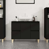 Sink Cabinet 80x33x60 cm Engineered Wood