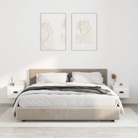 Wall-mounted Bedside Cabinet 41.5x36x28cm