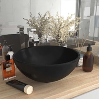 Luxury Bathroom Basin Round 32.5x14 cm Ceramic