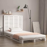 Wall Headboard Solid Wood Pine