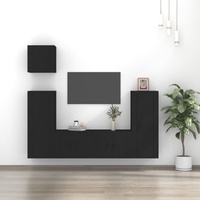 5 Piece TV Cabinet Set Engineered Wood