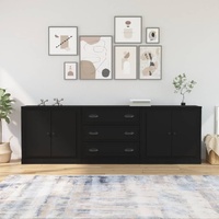 Sideboards 3 pcs Engineered Wood