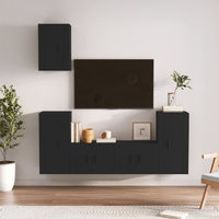 5 Piece TV Cabinet Set Engineered Wood
