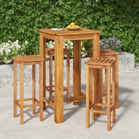 Garden Dining Set Solid Wood Acacia