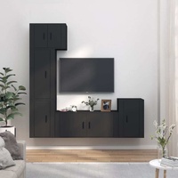 5 Piece TV Cabinet Set Engineered Wood