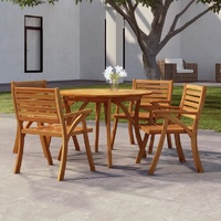 Garden Table Solid Wood Acacia