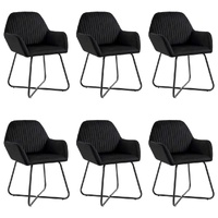 Dining Chairs Black Velvet