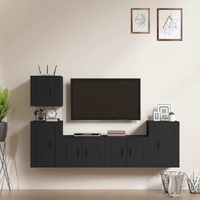 5 Piece TV Cabinet Set Engineered Wood