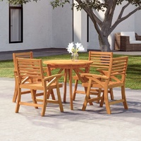 Garden Dining Set Solid Wood Acacia