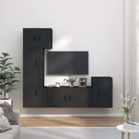5 Piece TV Cabinet Set Engineered Wood