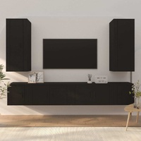 6 Piece TV Cabinet Set Engineered Wood