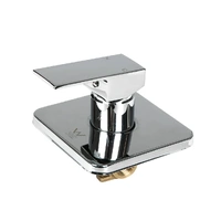  Brass Shower Mixer Tap Cold Hot Charcoal