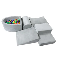  Foam Play Set Ball Pit Kids Climb